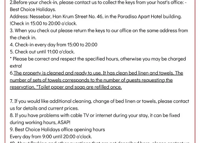 Noks Nessebar B2-216 Sunny Апартамент *